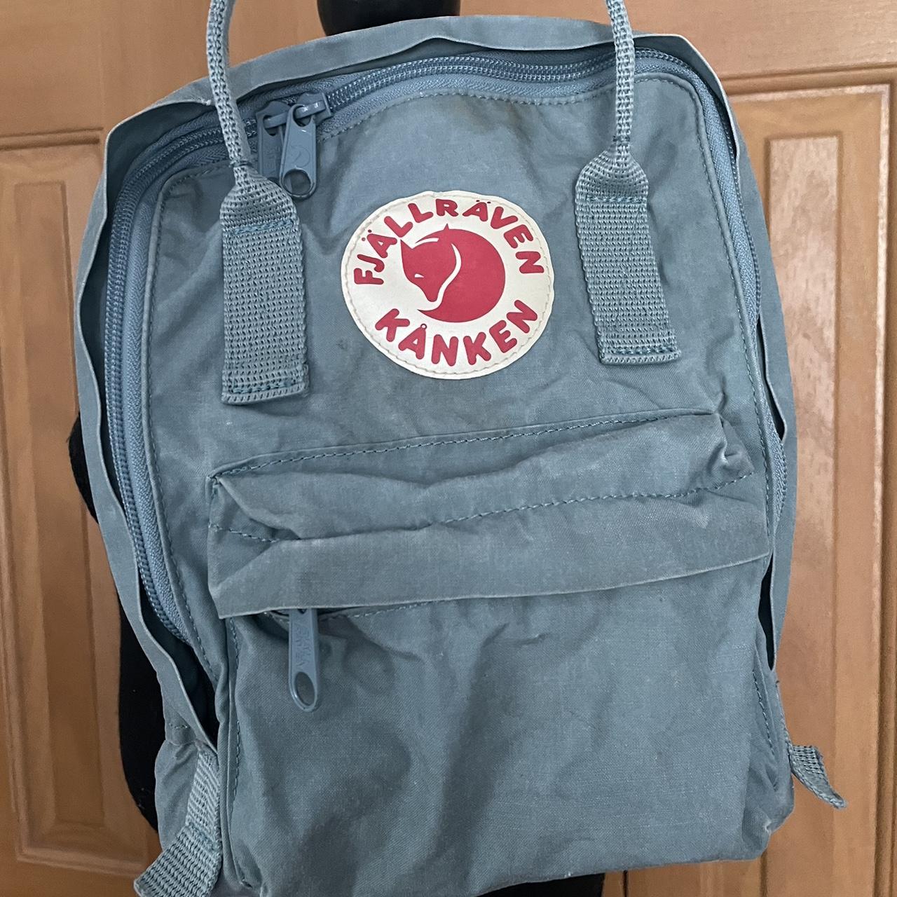 Fjallraven Women S Kanken Mini Backpack Frost Depop