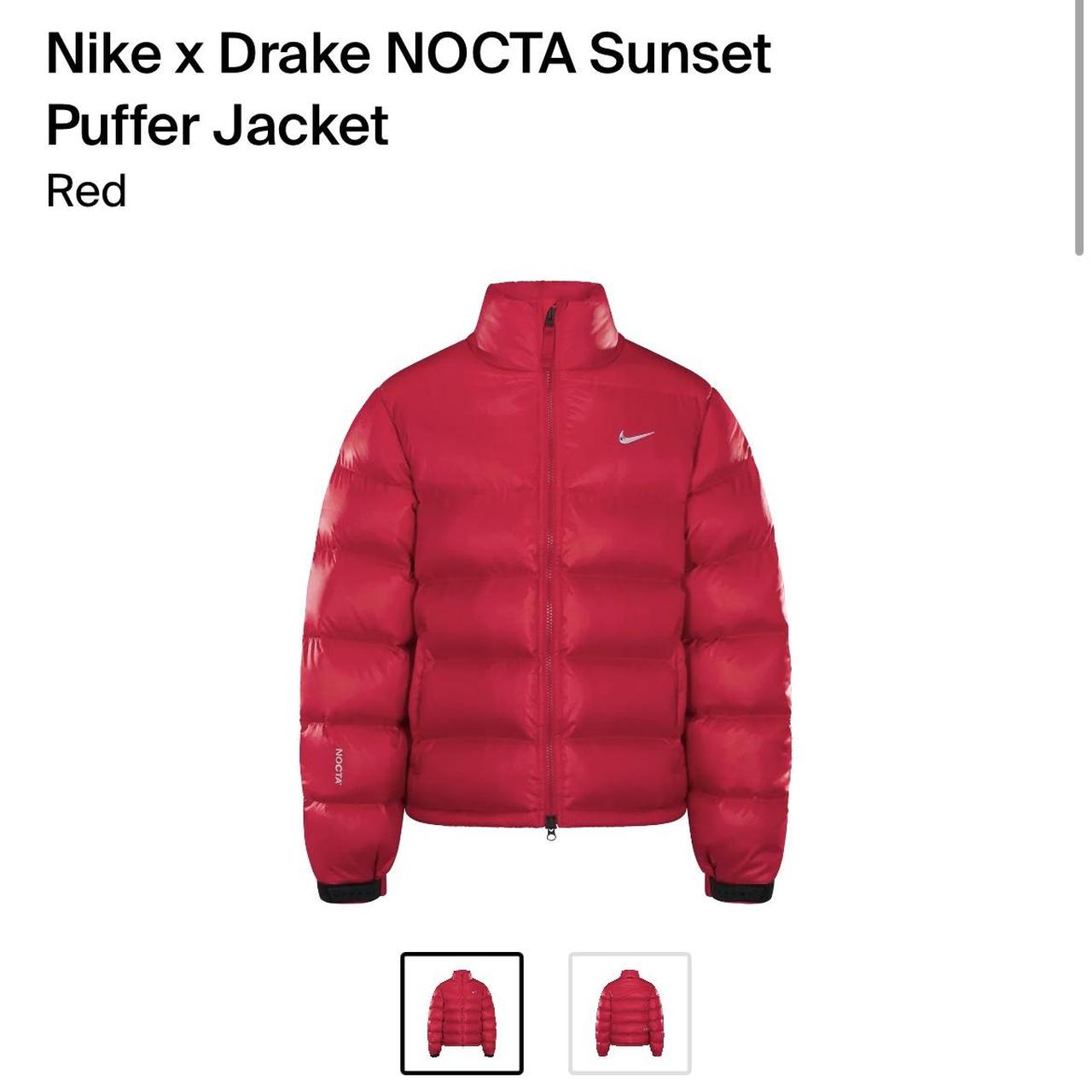 Nike x Nocta puffer jacket StockX lowest price is... - Depop