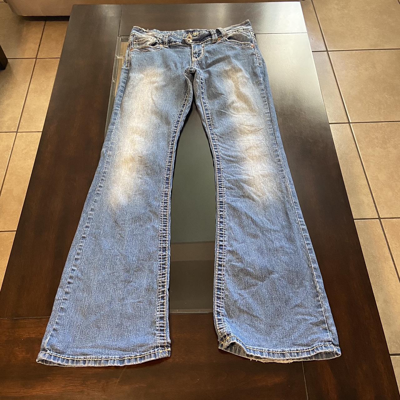 Early 2000’s low rise boot cut jeans by Angels in... - Depop