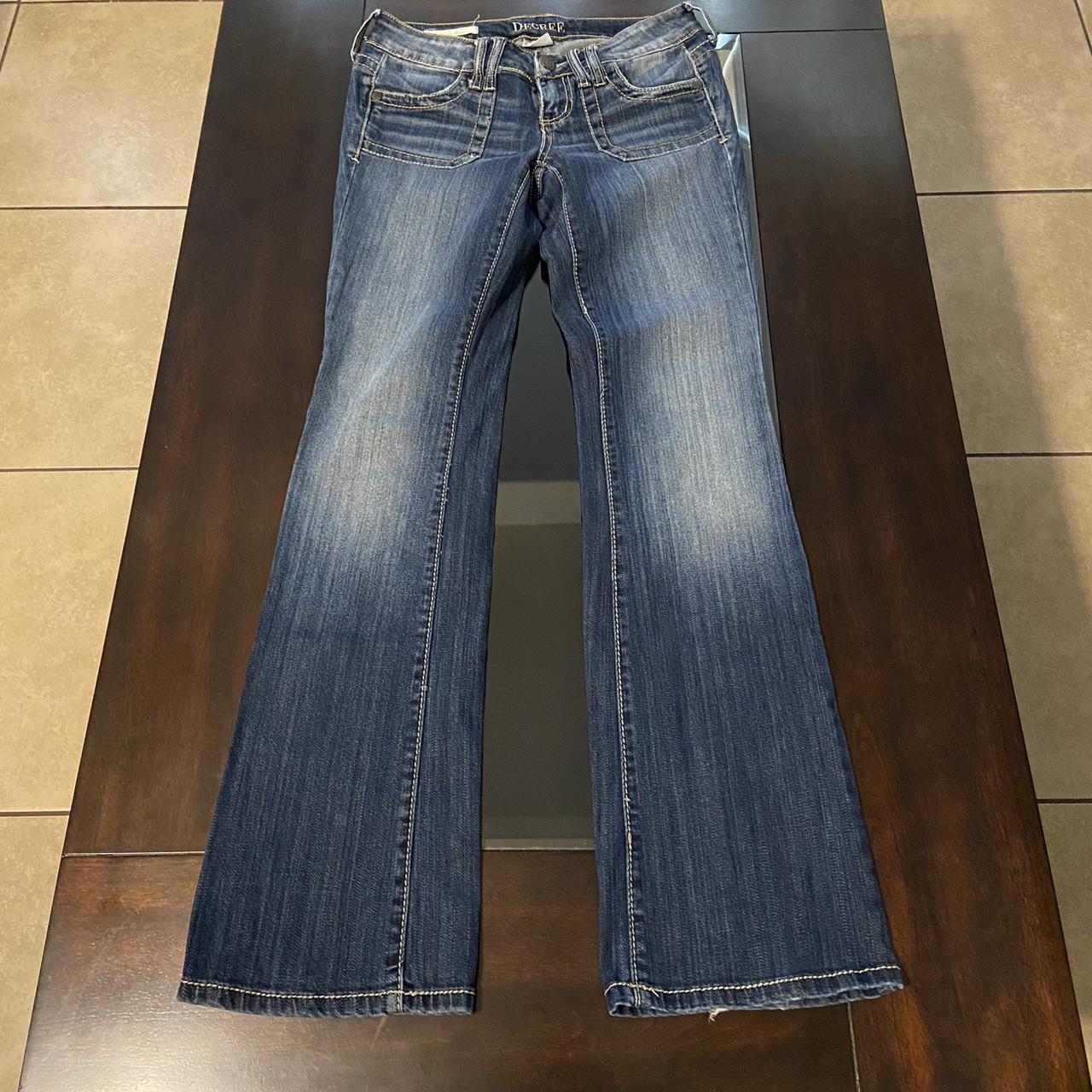 Early 2000’s low rise boot cut jeans by DECREE no... - Depop