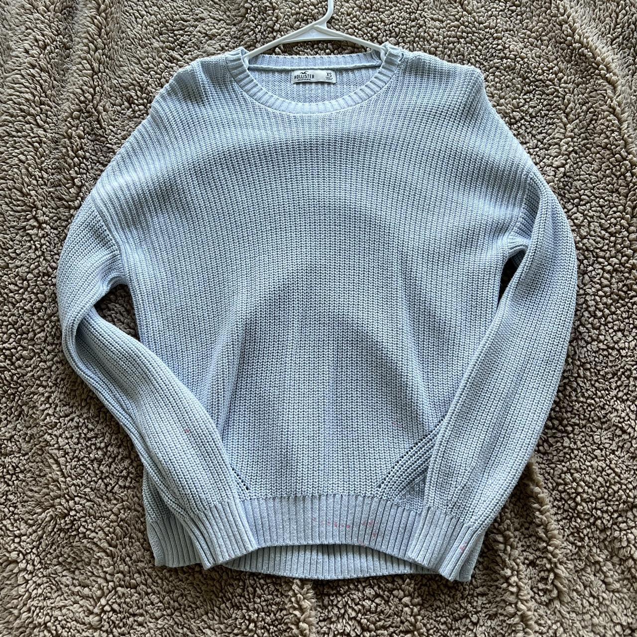 Hollister 2024 blue sweater