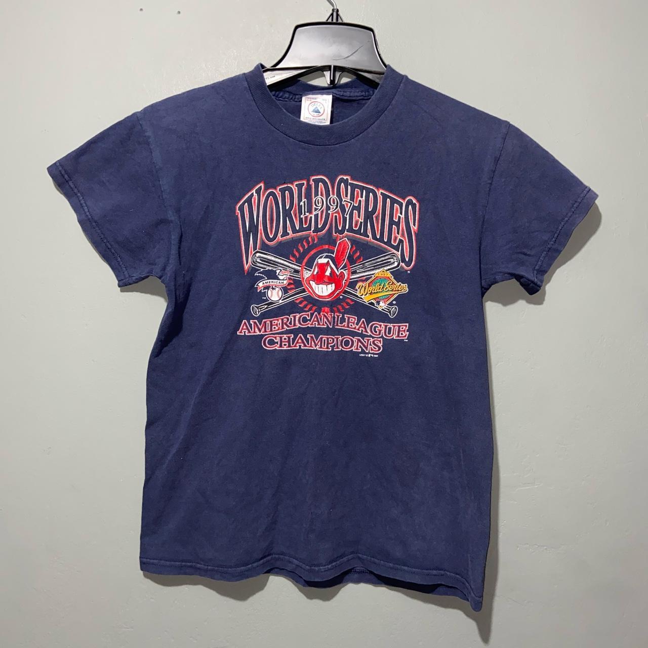 VINTAGE [1997] CLEVELAND INDIANS WORLD SERIES - Depop