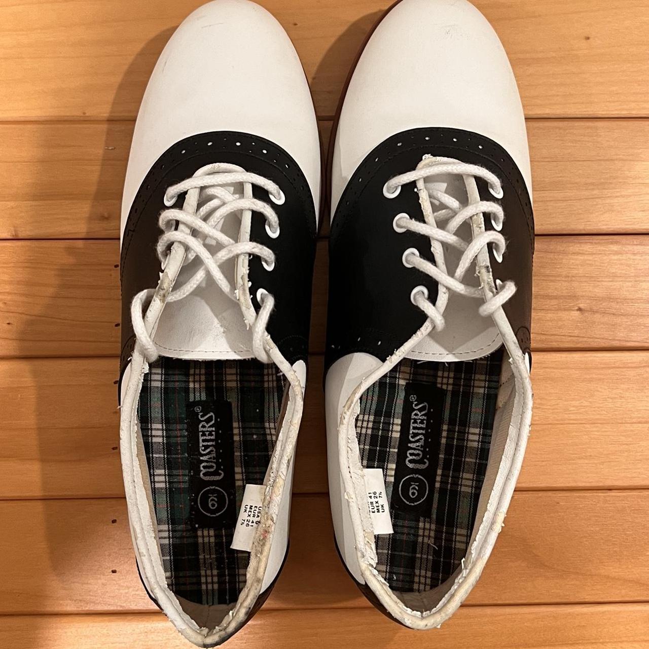 靴 50s Vintage Shoes Vintage 1950s 60s Sneakers Made USA Size 5 1/2 Full Cushion