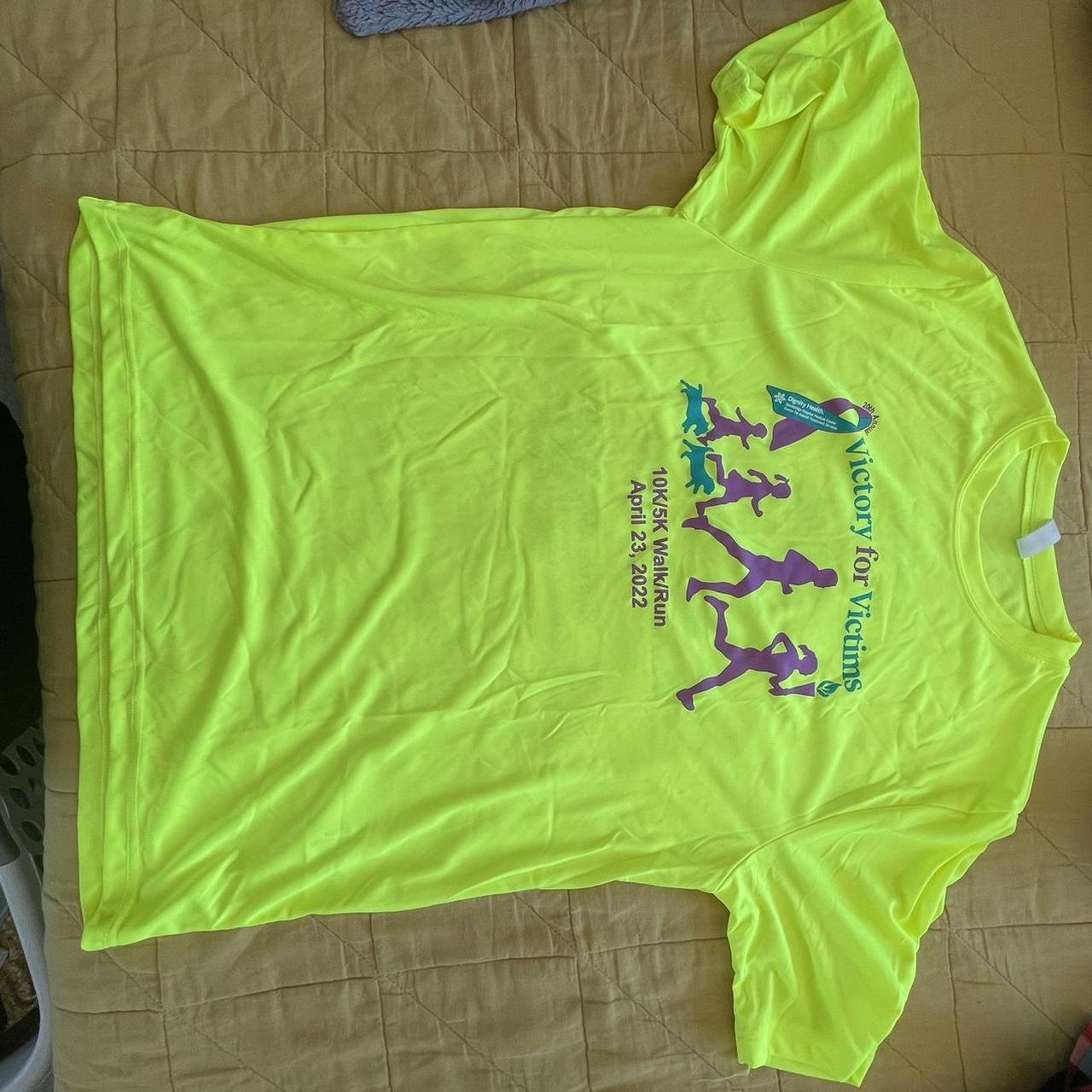 5k walk run shirt victory for victims - Depop