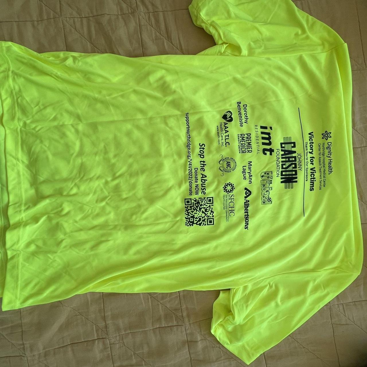 5k walk run shirt victory for victims - Depop