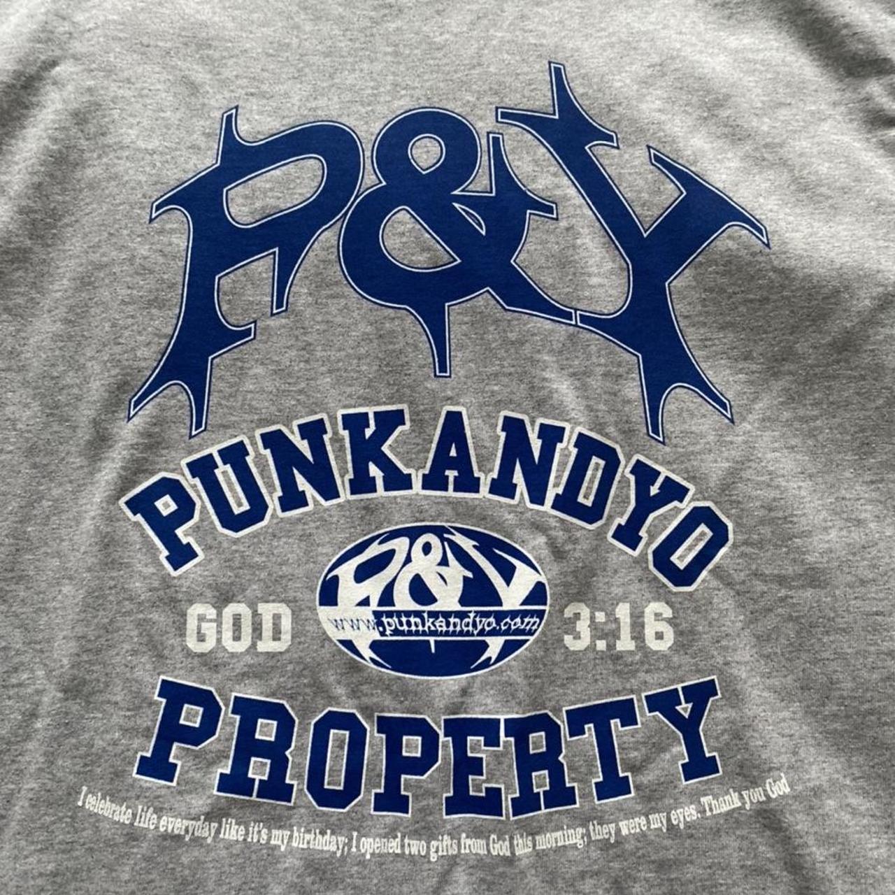 Punk & Yo 3:16 grey tee Brand new, received as a... - Depop