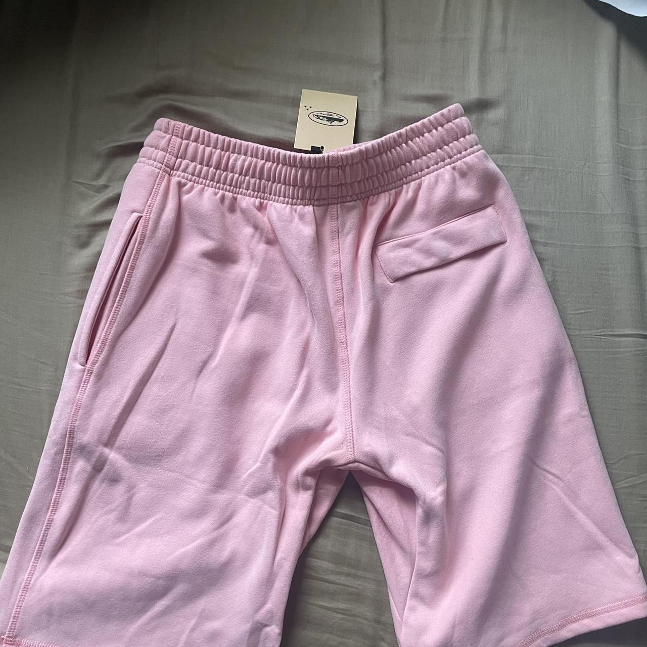 Corteiz Alcatraz Shorts Baby Pink 🩷 Never worn... - Depop