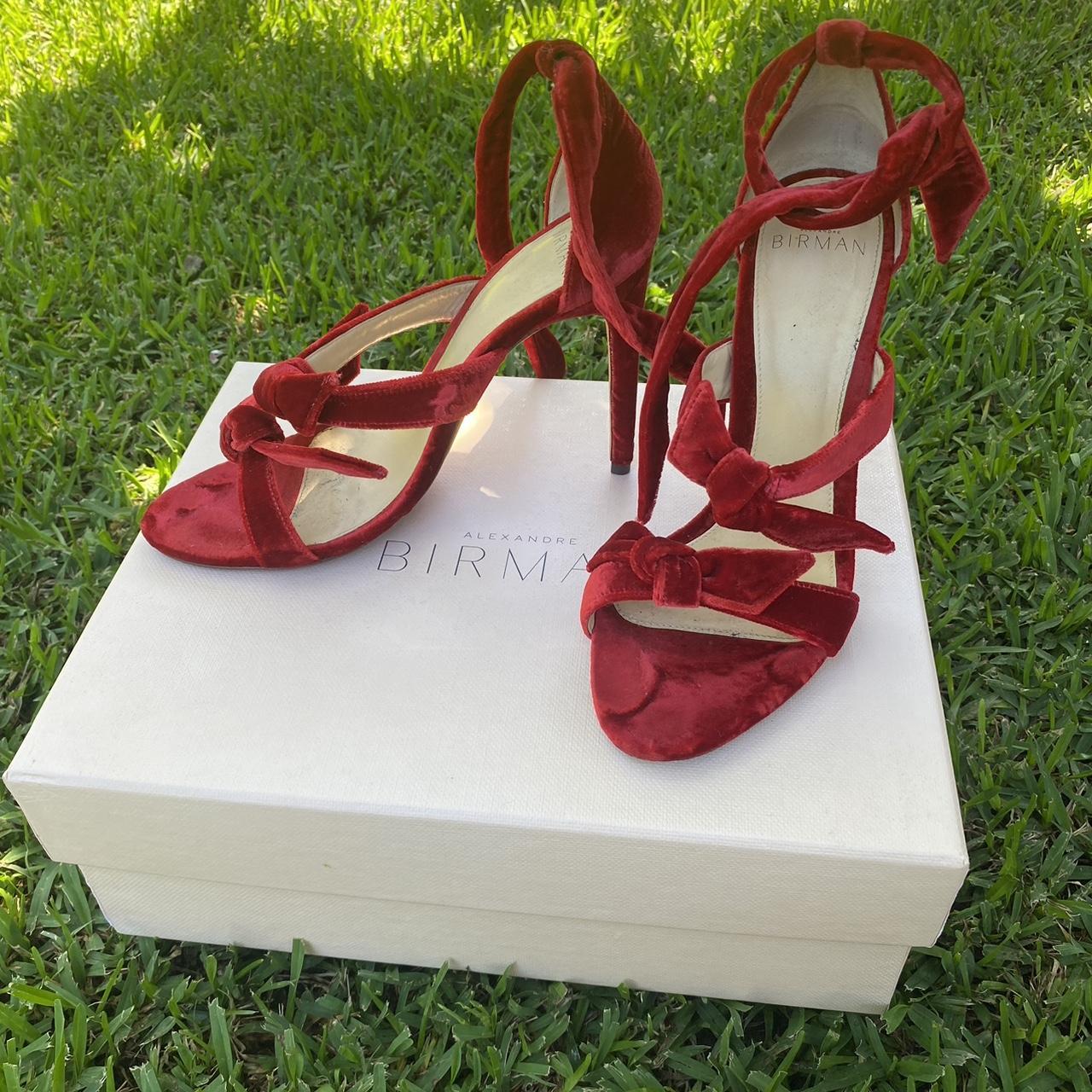 alexandre birman white heels