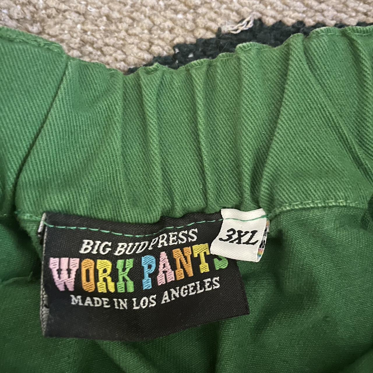 Big Bud Press Green Work Pants Size 3XL (Mustard... Depop