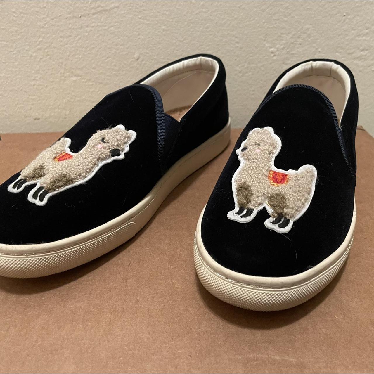 Velvet on sale llama sneaker