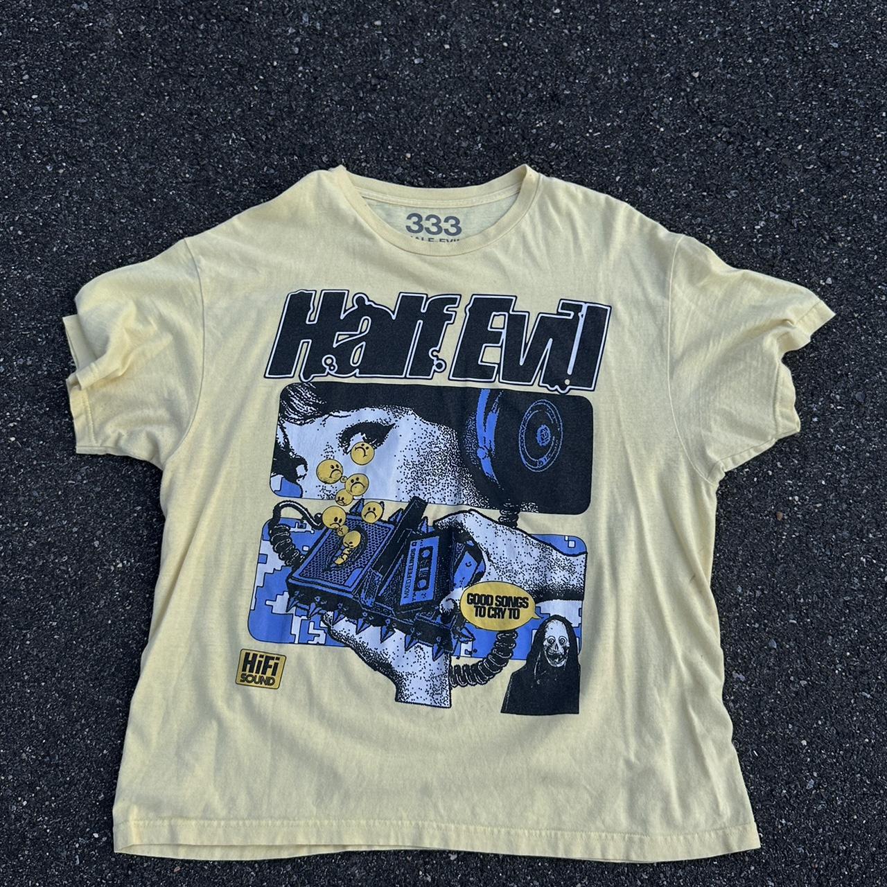 half evil t shirt