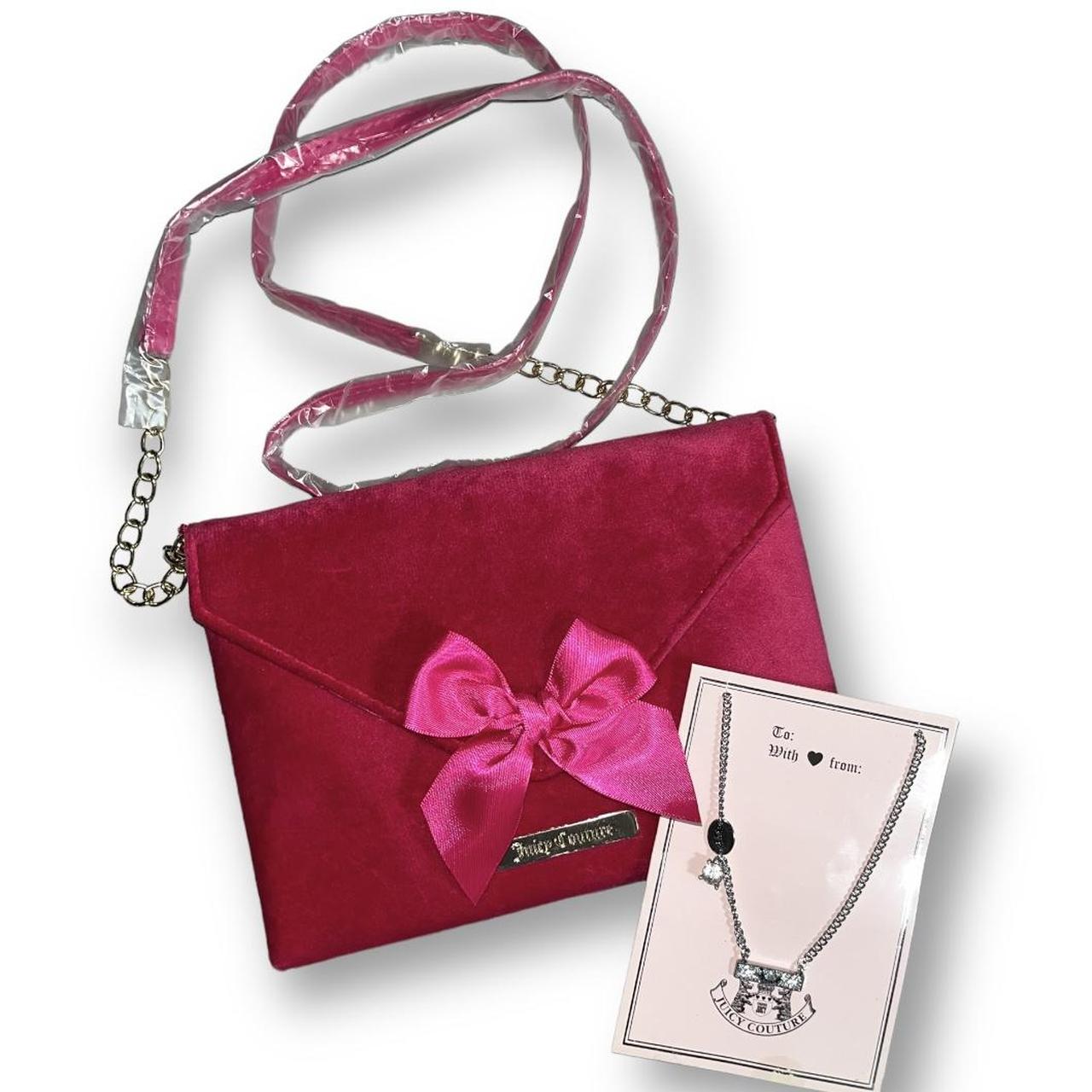 Vintage Pink Juicy Couture Crossbody Bag Purse Y2K Velour | eBay