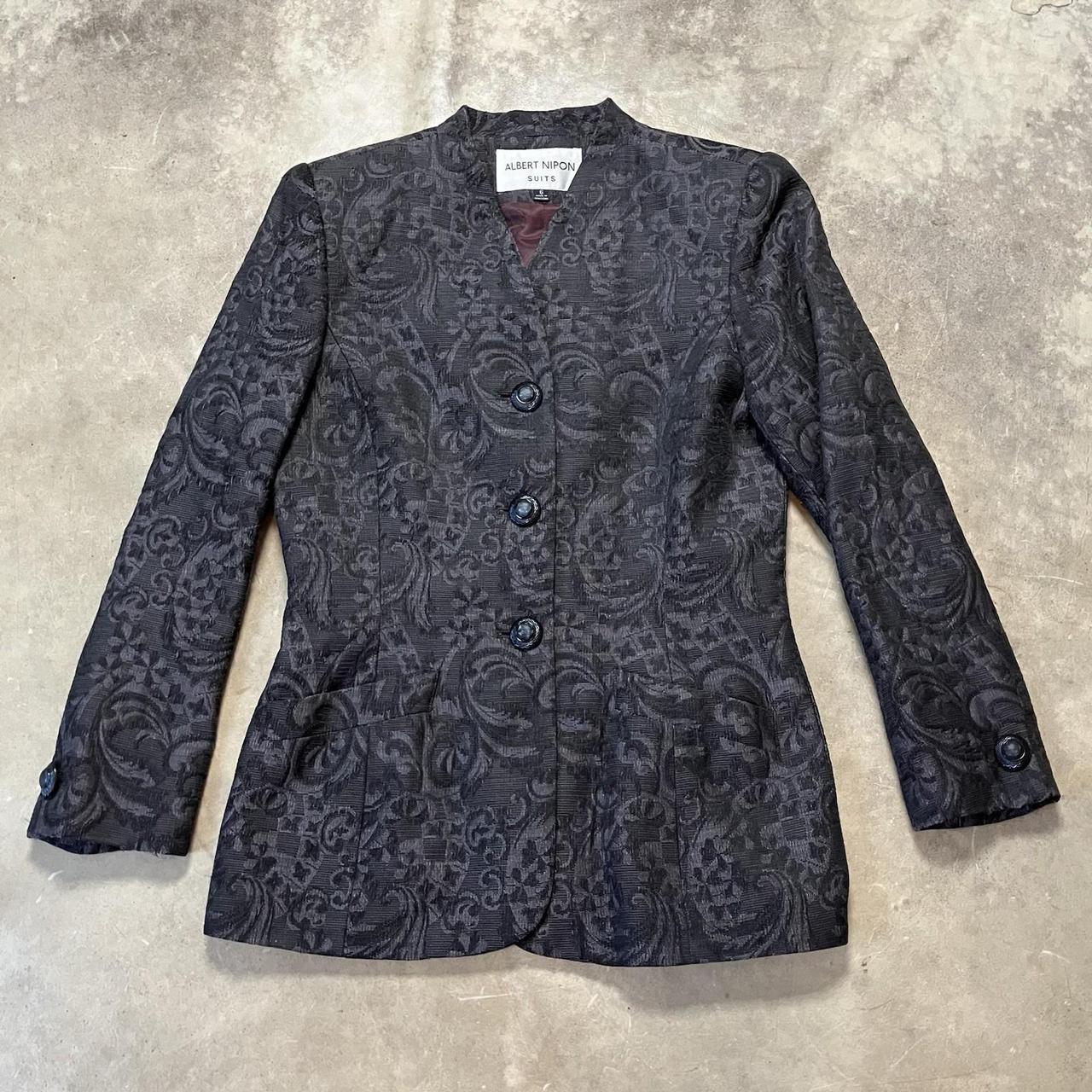 Albert Nipon Women's Tailored jacket - Grey - 6 –… - image 1