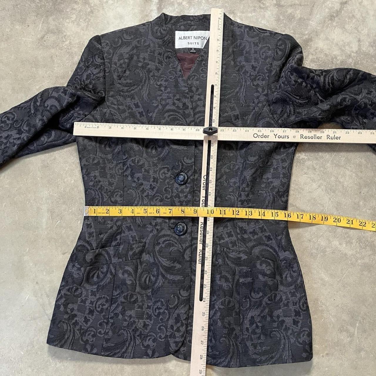 Albert Nipon Women's Tailored jacket - Grey - 6 –… - image 3