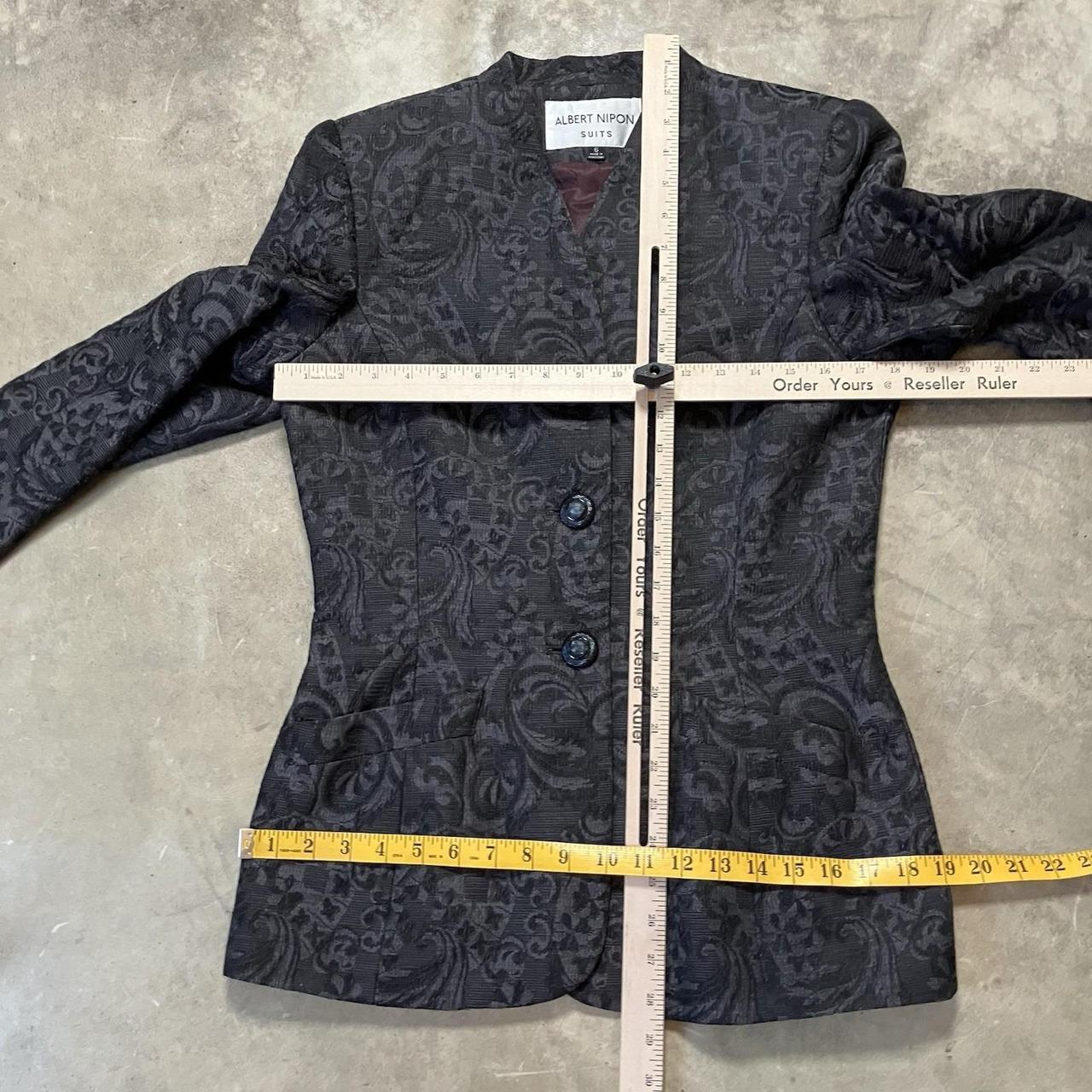 Albert Nipon Women's Tailored jacket - Grey - 6 –… - image 4