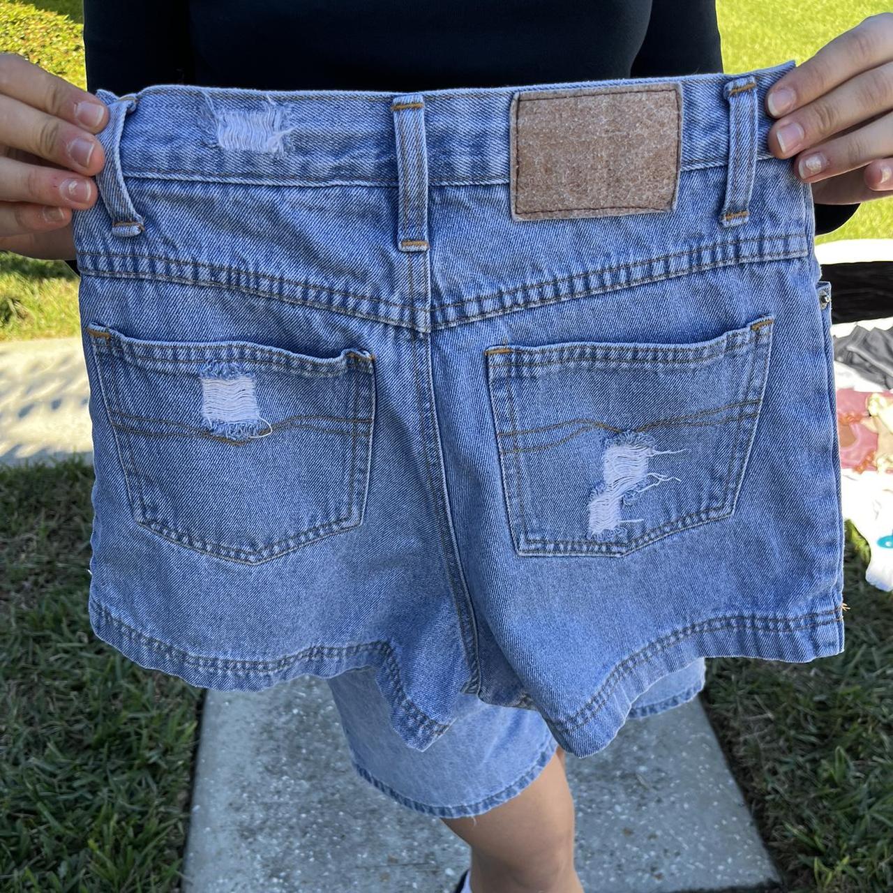 YOYO jeans High wasted light wash shorts Depop