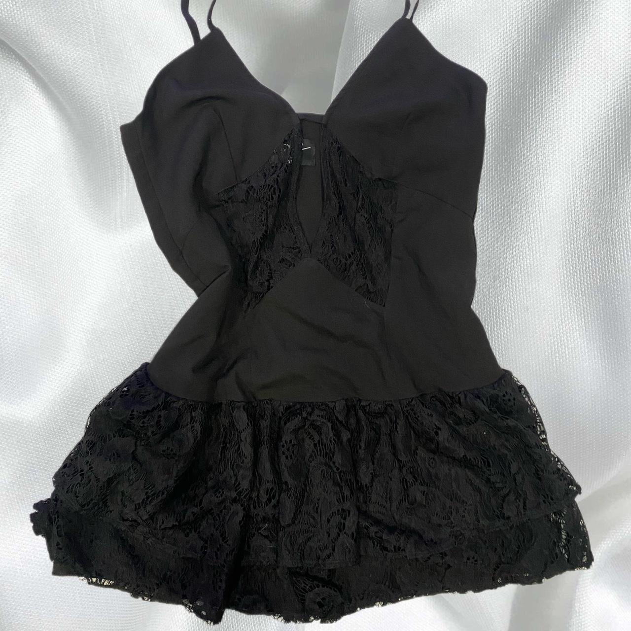 🖤 Black Mini Dress 🖤 (Only worn once) #minidress... - Depop