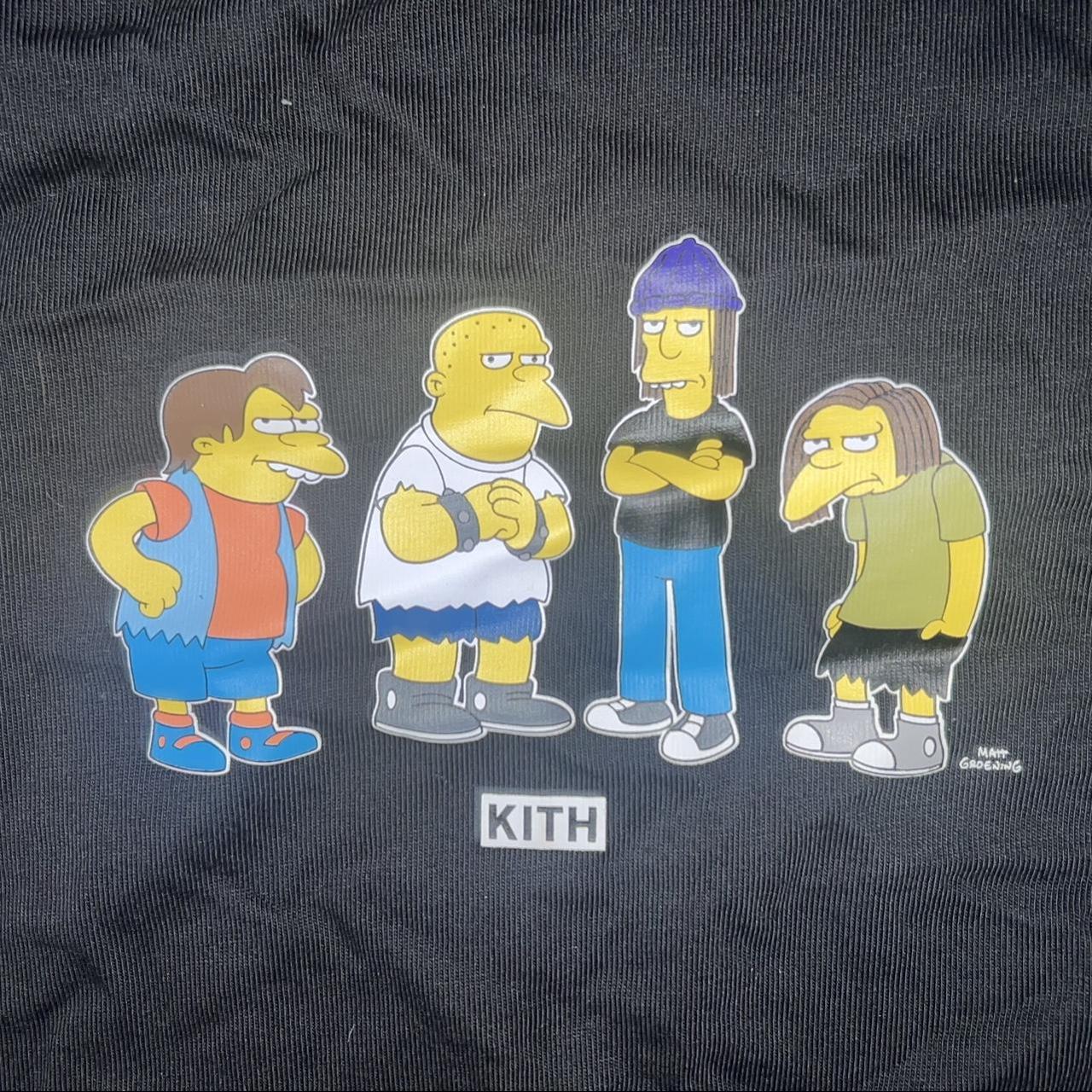 Kith x The Simpsons long sleeve shirt Barely | Depop