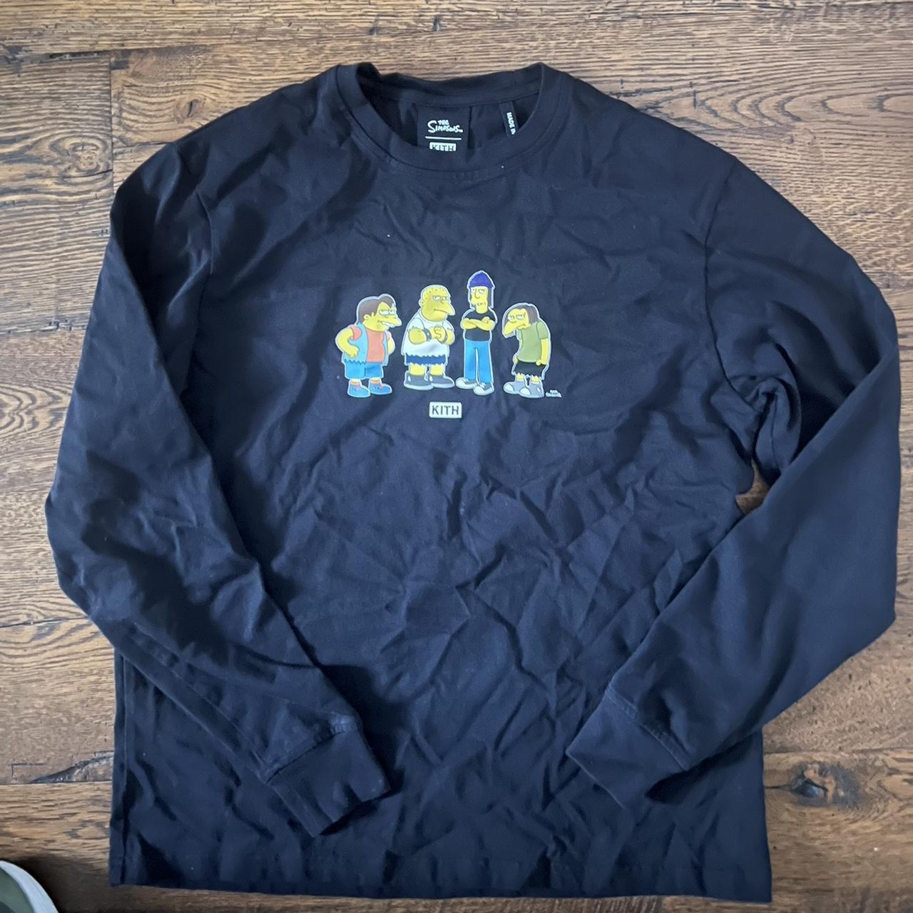 Tシャツ・カットソー Kith x The Simpsons Bullies Couch L/S Tee Black White 2021 Kith x The Simpsons Original Family Tee Black 男士- SS21 - TW