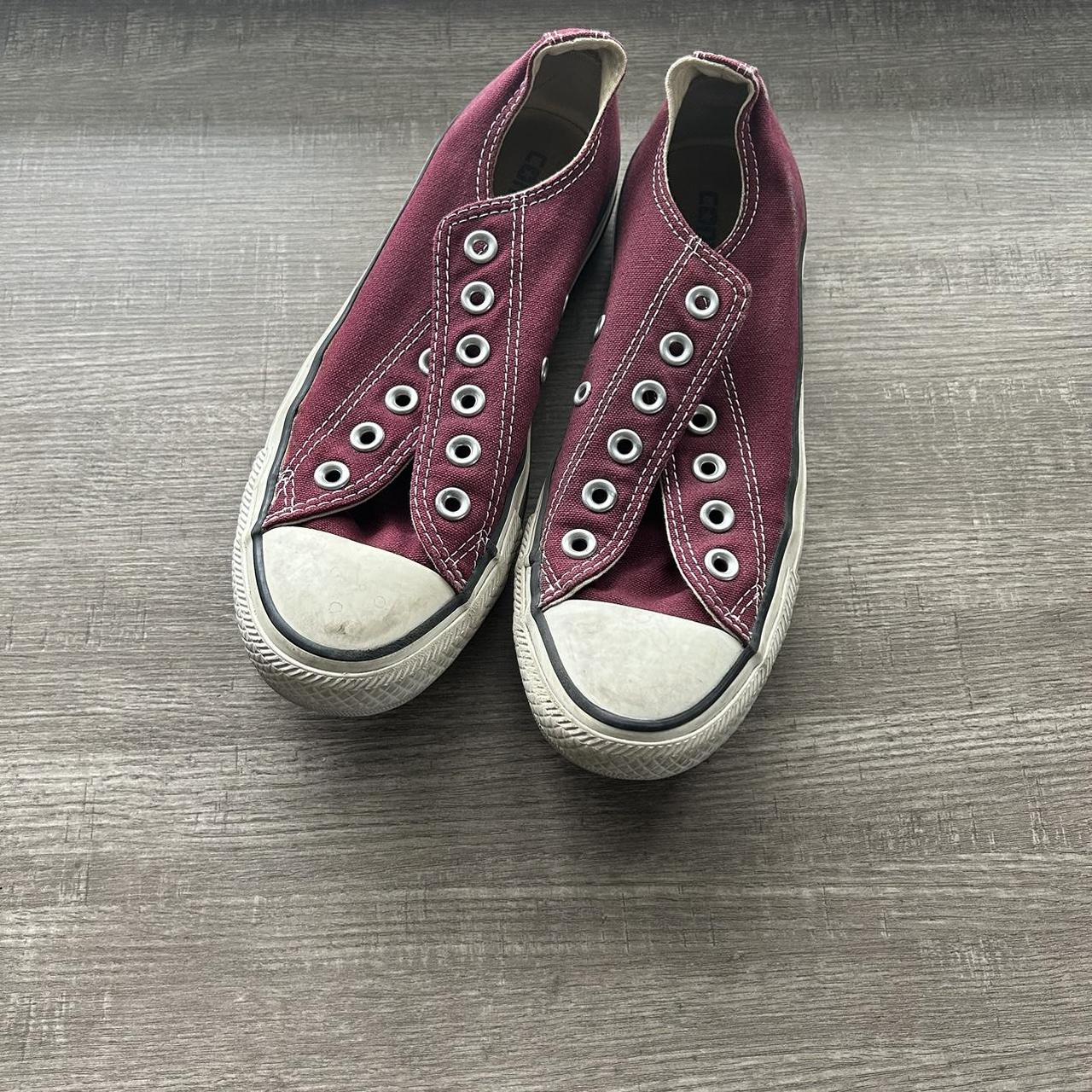 Womens maroon converse shops shoes