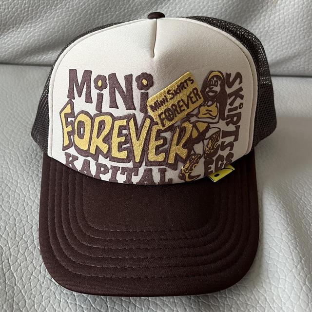Kapital Mini Skirts Forever Trucker Cap. Tiny stain | Depop