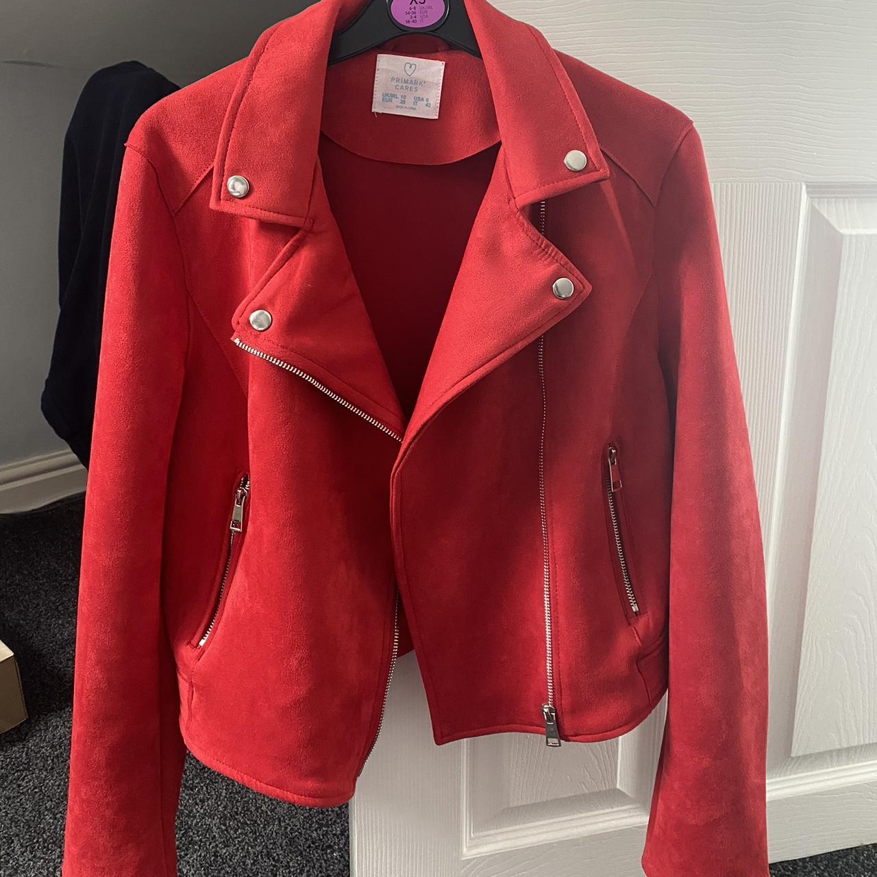 Red jacket sale primark