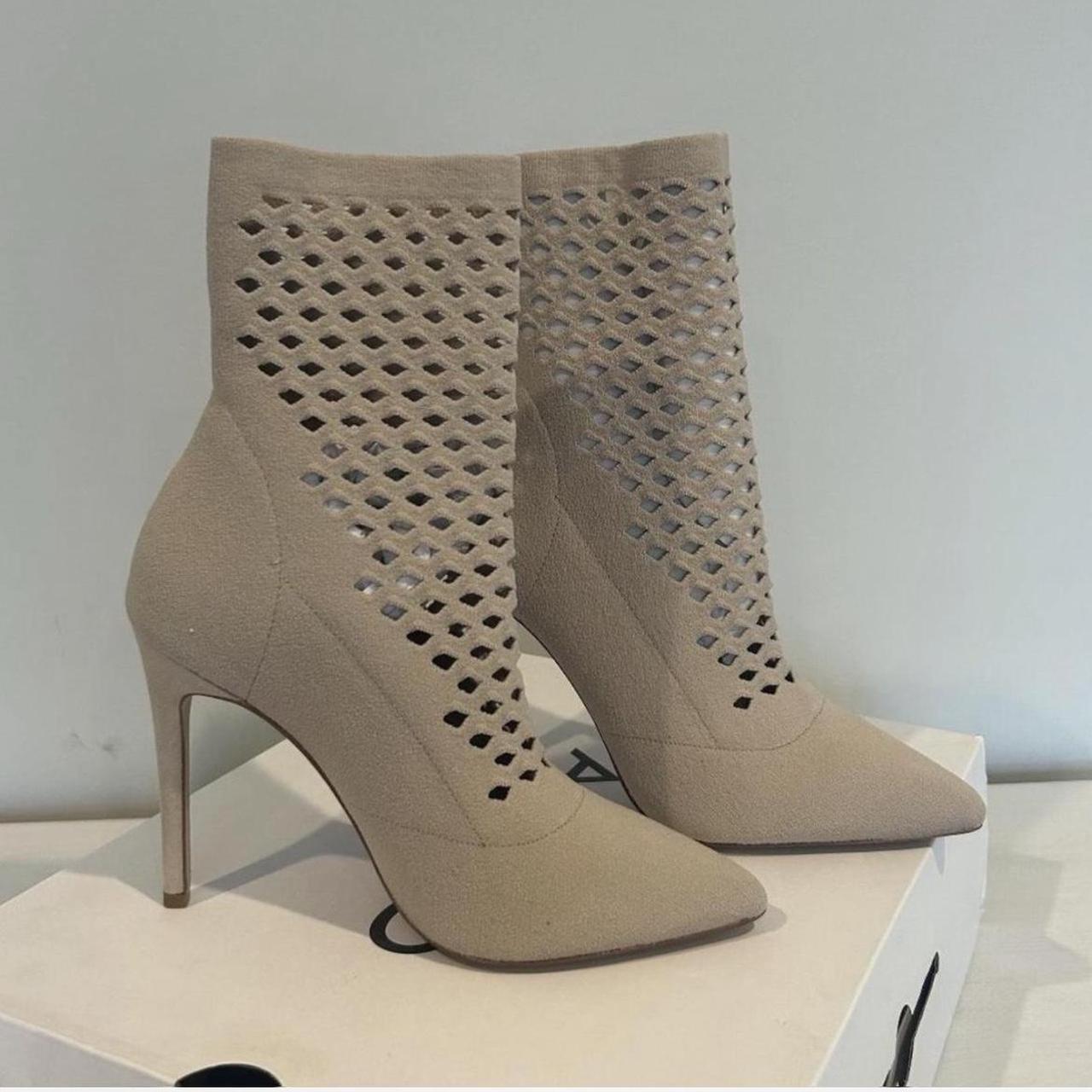 ALDO Women's Sock Boots - Tan/Cream - US 8.5 – Ta… - image 2