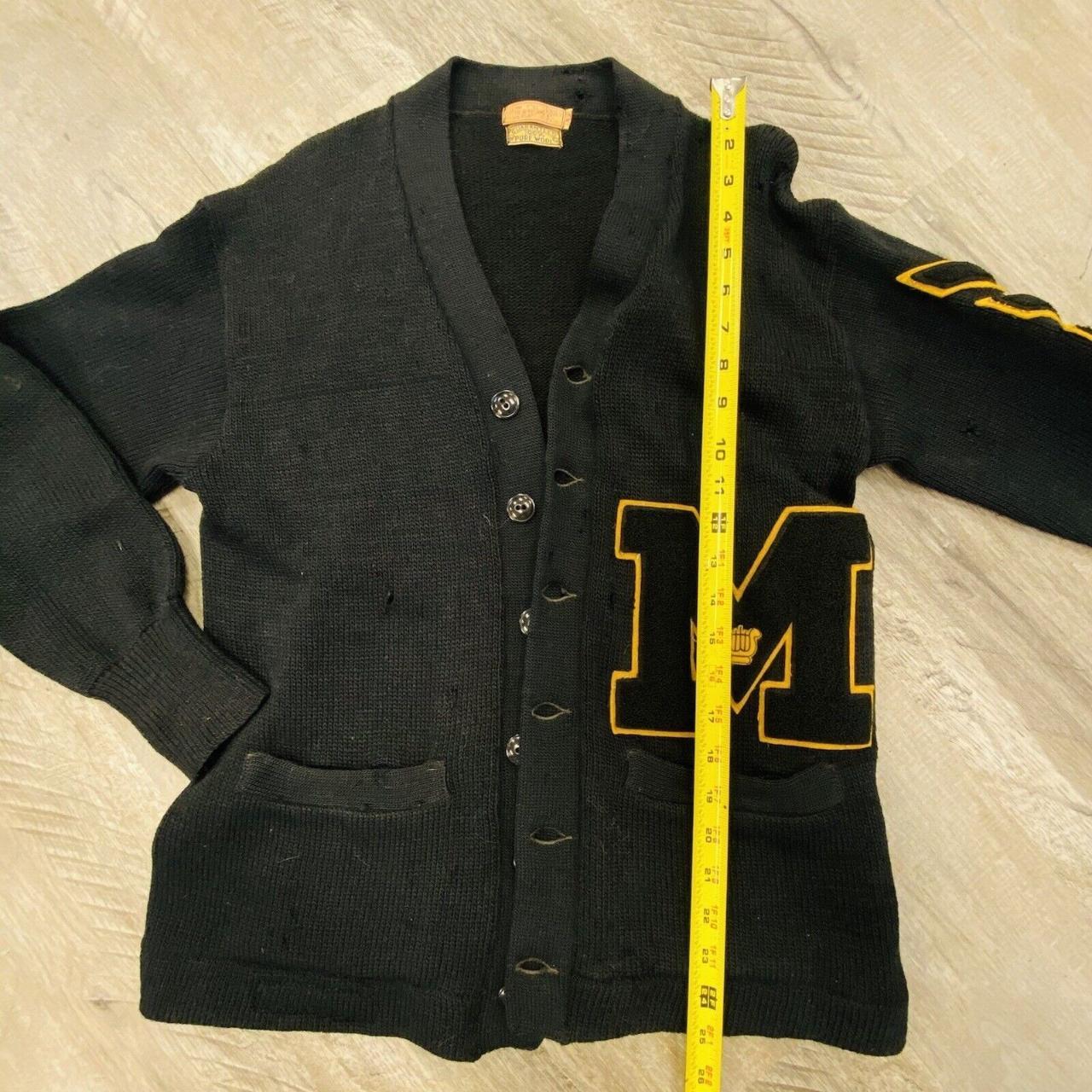 Vintage letterman cardigan sale