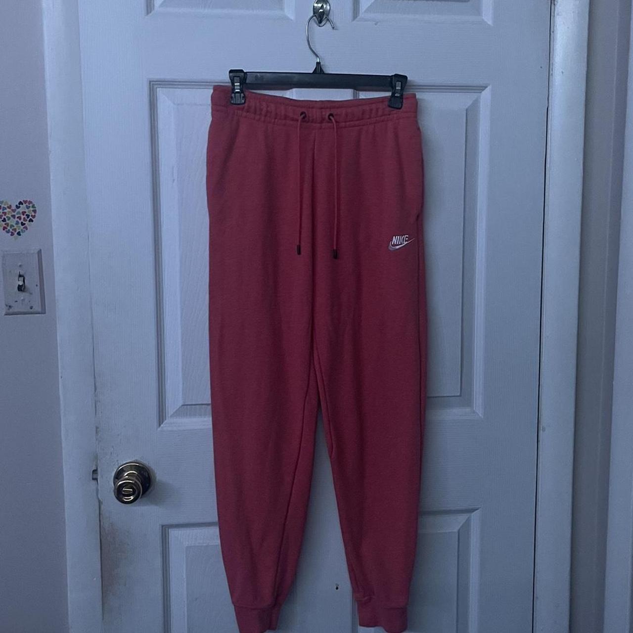 Women’s Nike Cuffed Joggers Size S Pink Nike... Depop
