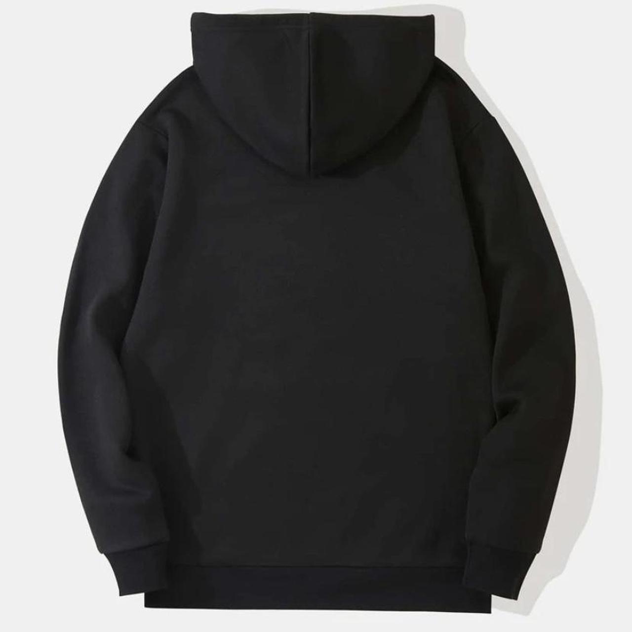 Men's Black Hoodie | Depop