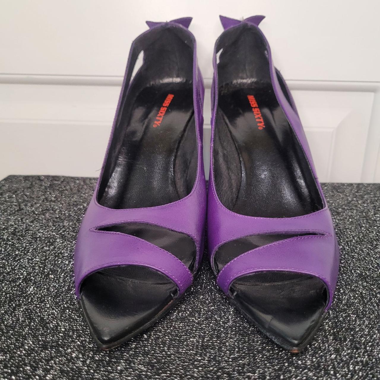 Miss Sixty Women's Purple Courts | Depop