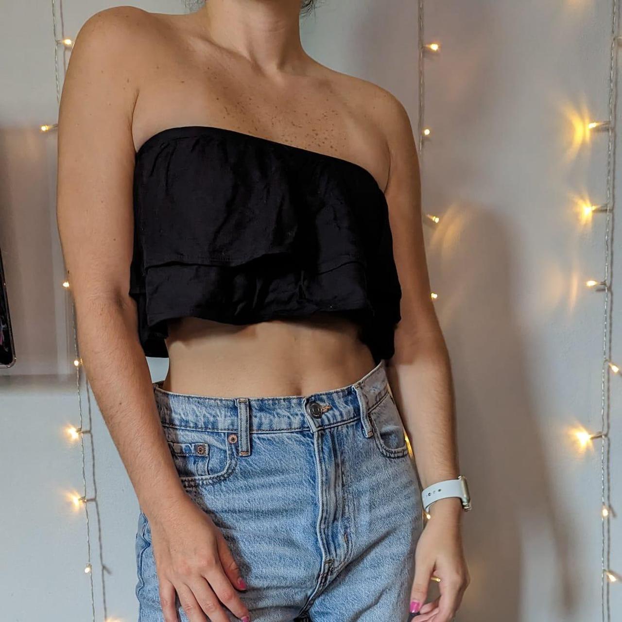 Hollister black tube clearance top