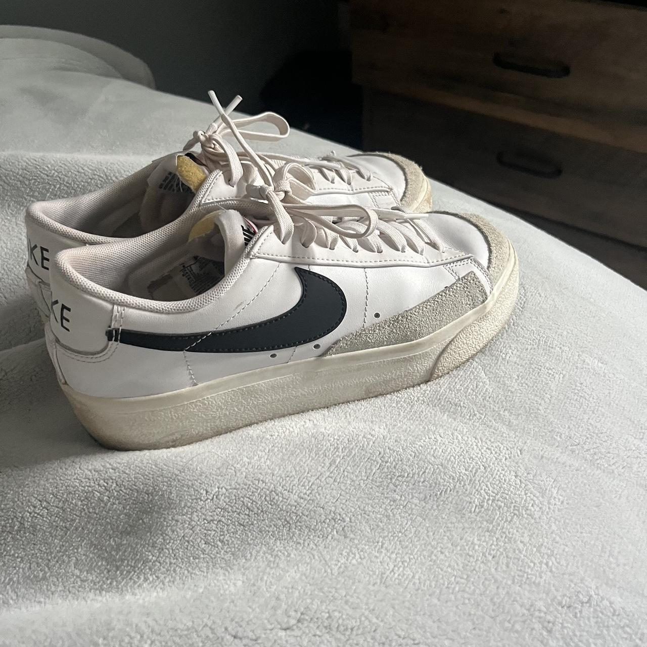 low platform nike blazers