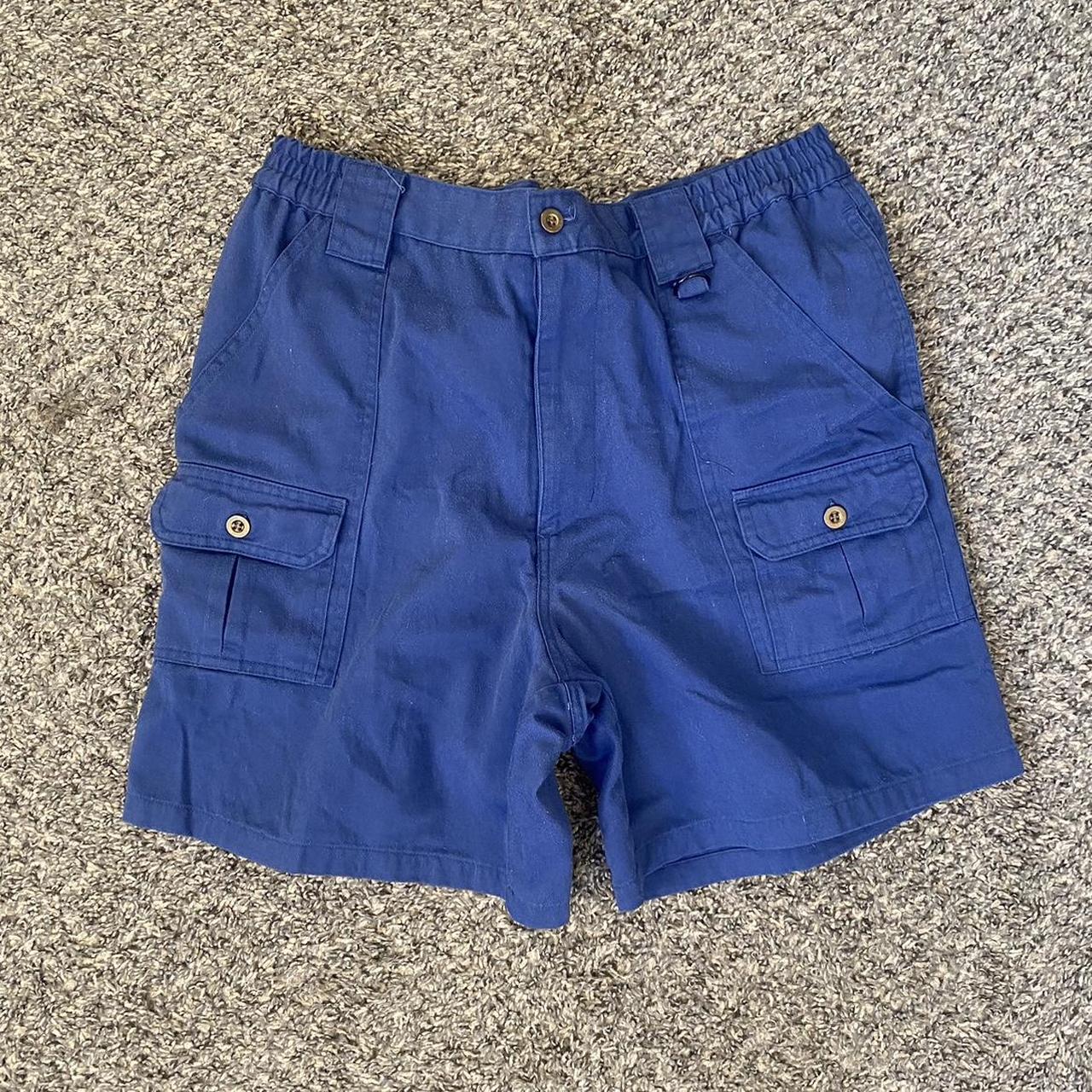 Vintage Mens Haband blue hiking yacht shorts 34 . Depop