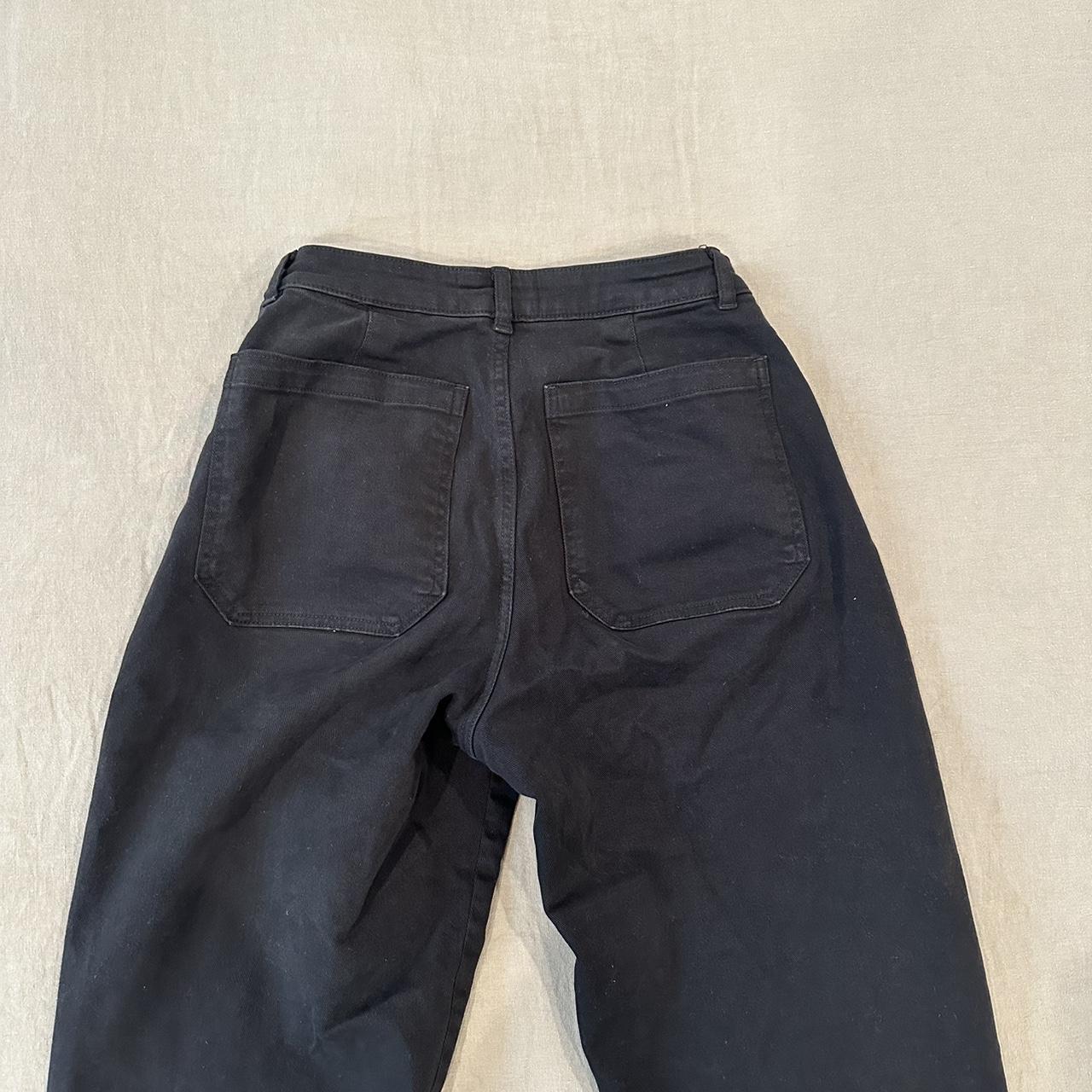 Everlane Women's Black Trousers | Depop