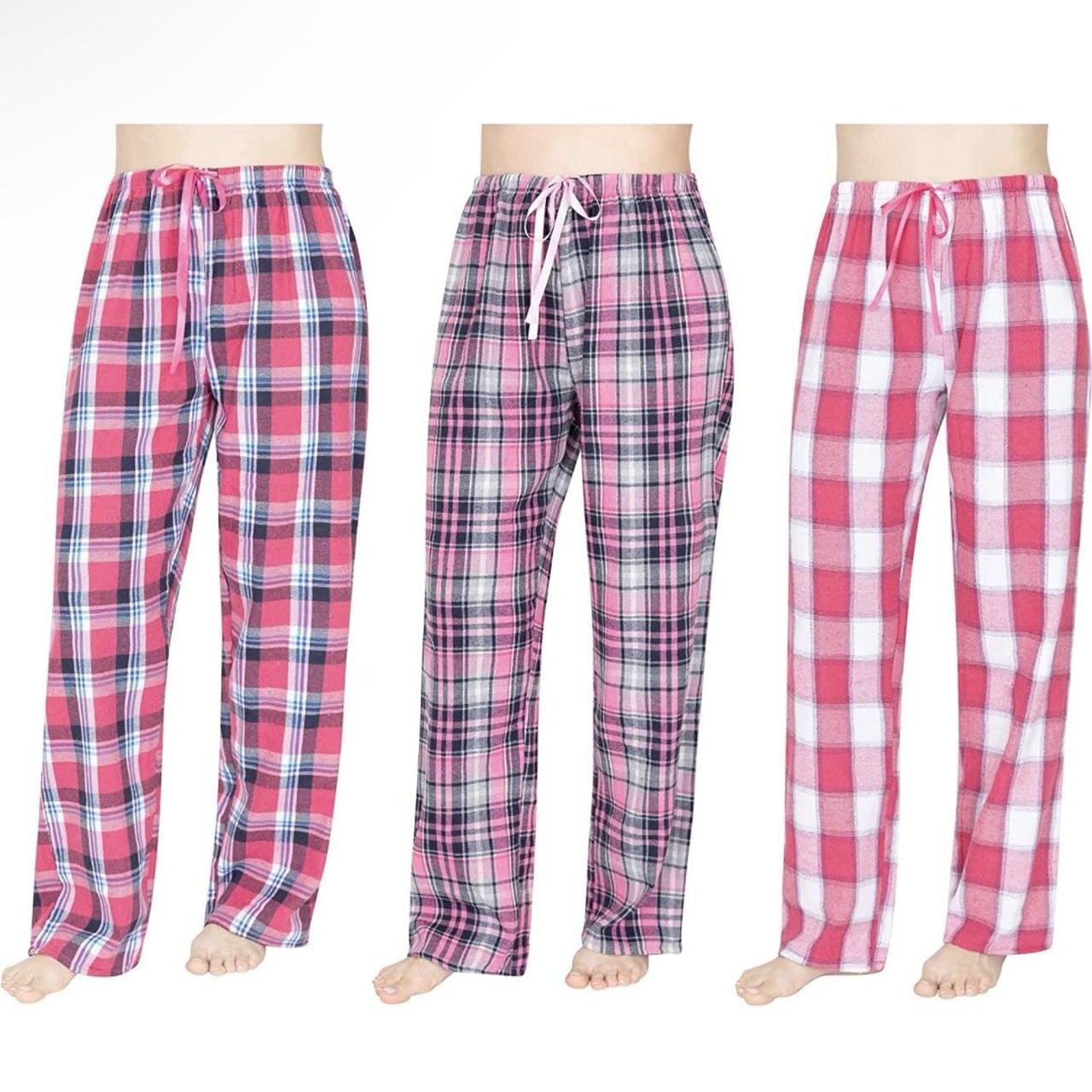 🌷 Pink Plaid Pajama Pants Set 🌷 !!MESSAGE BEFORE - Depop