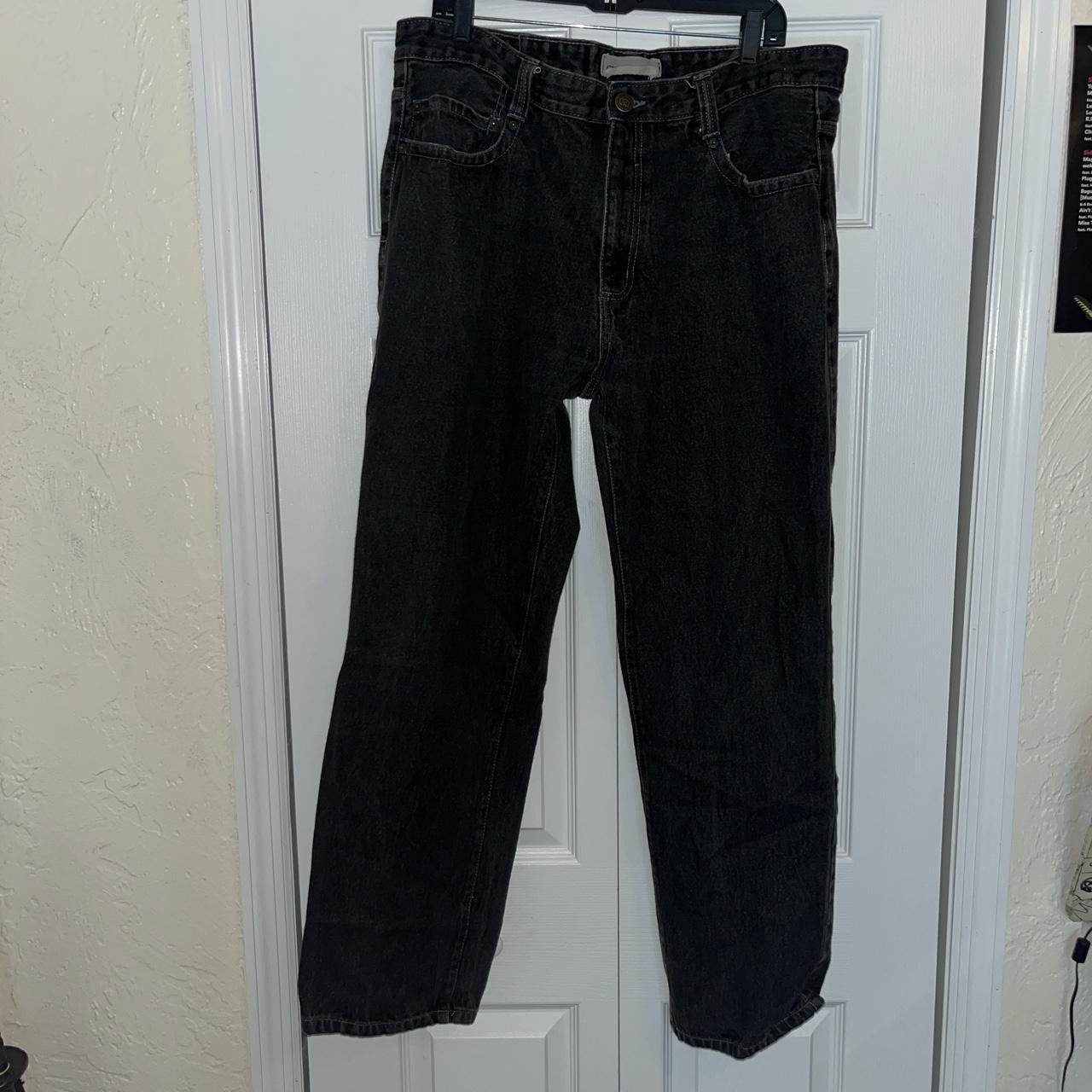 40x32 Good condition, small stain Baggy fit #jeans... - Depop