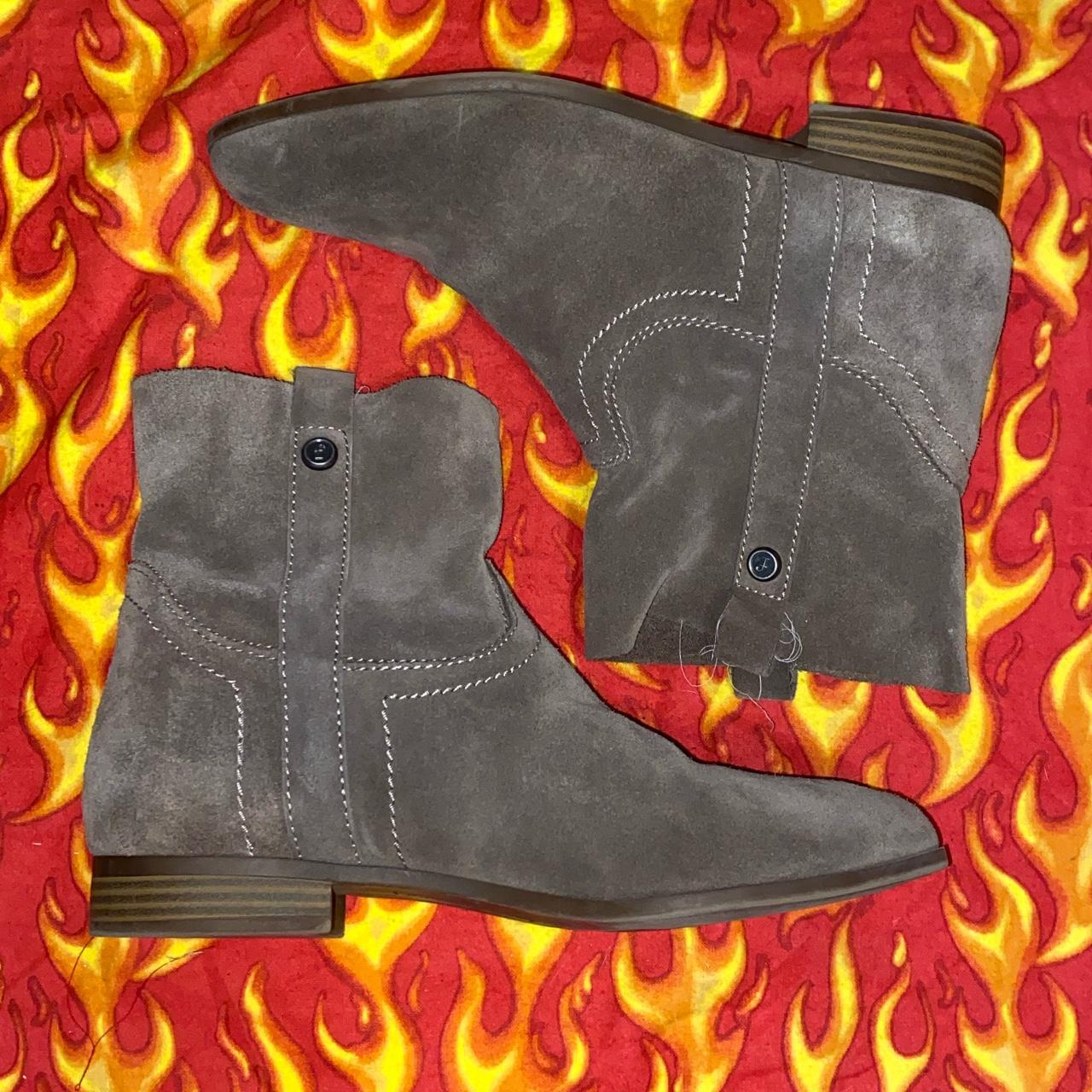 frye grey boots