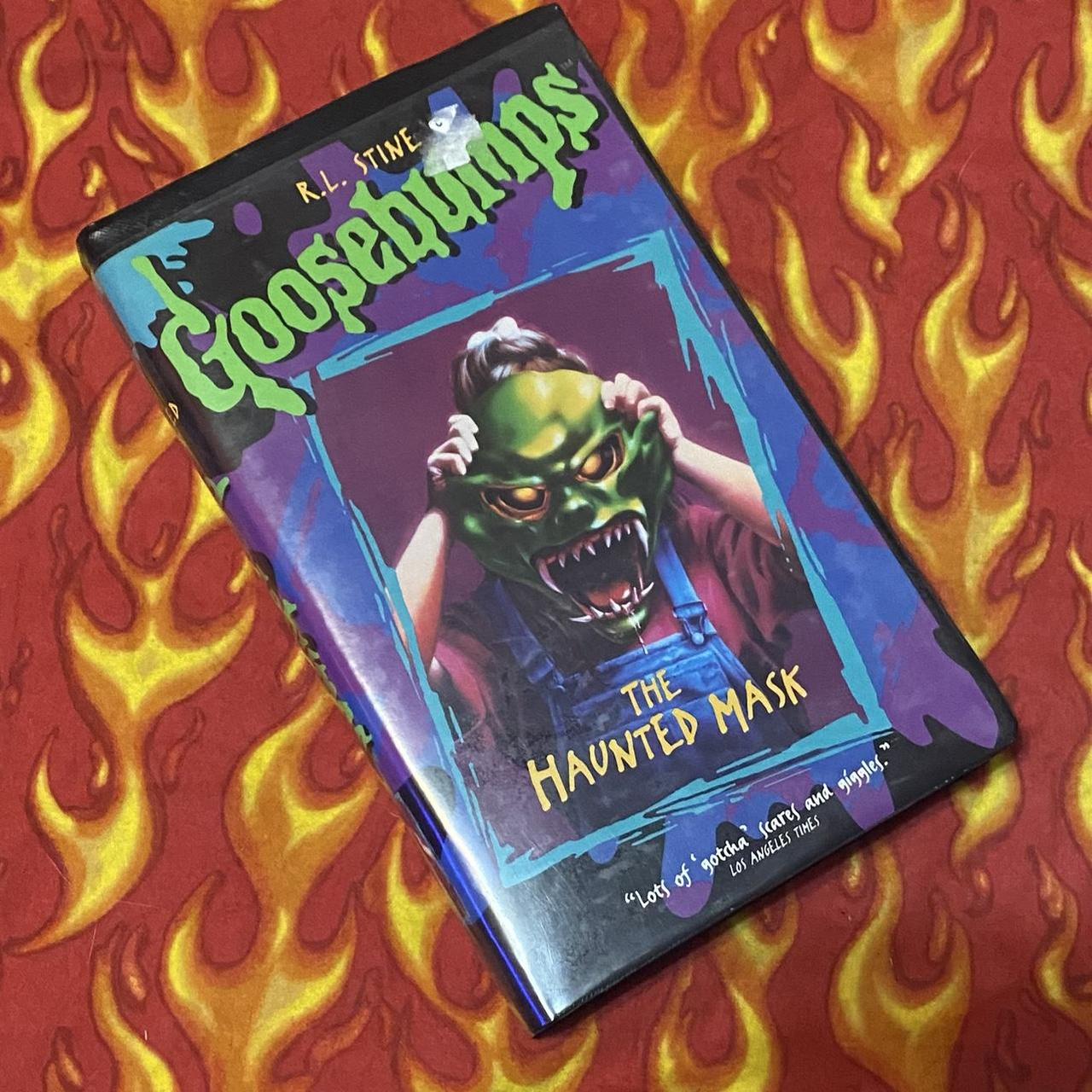 Vintage 90s Kids Horror The Haunted Mask Goosebumps... - Depop