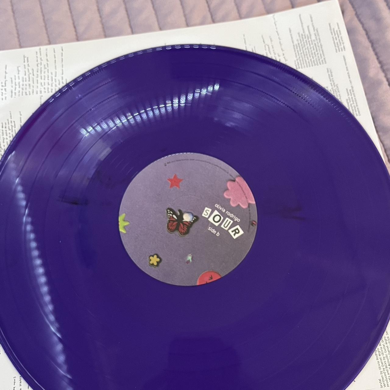 Olivia Rodrigo SOUR Vinyl Urban Outfitters Purple Opaque LP – AGRI STAR S.A.