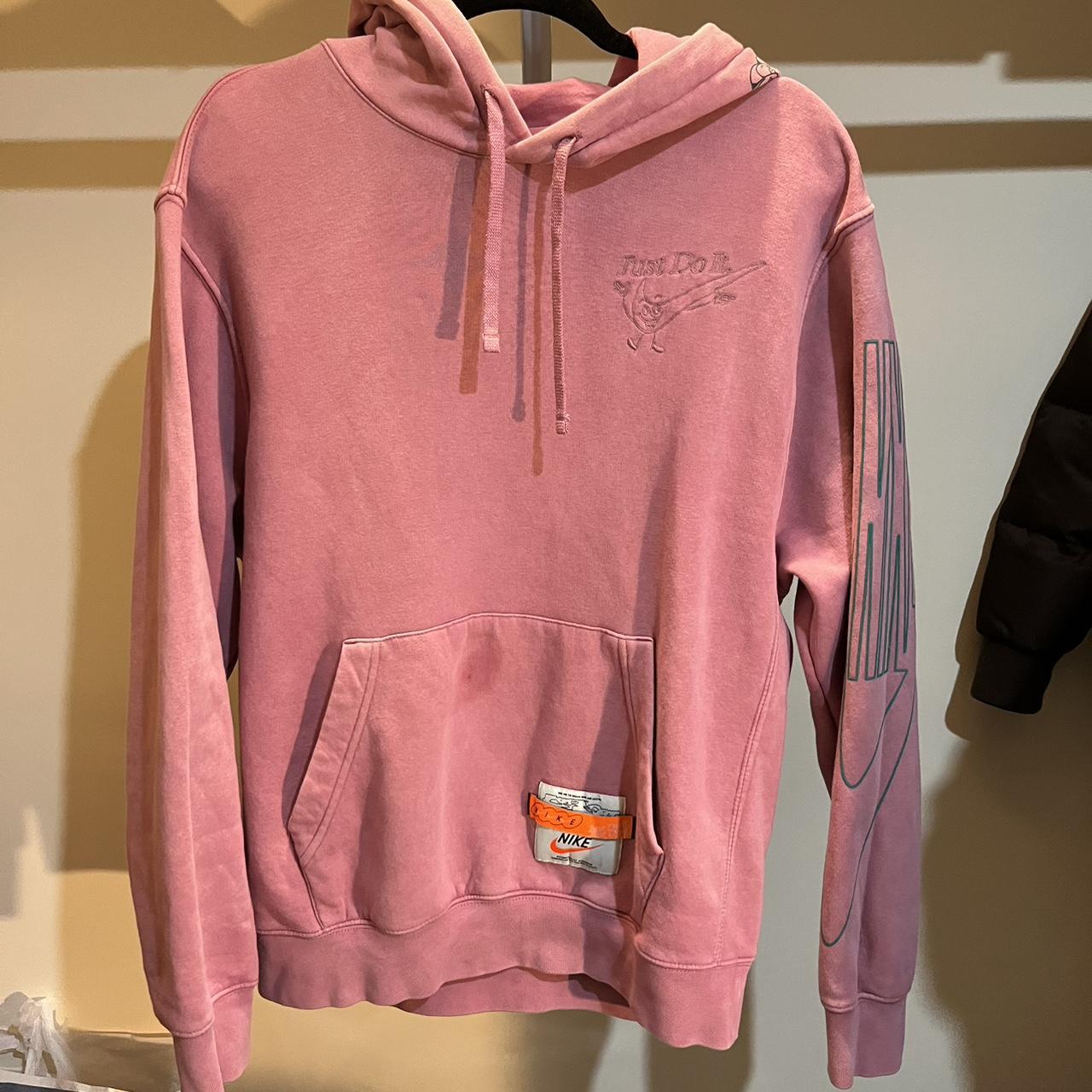 Salmon pink hot sale nike hoodie