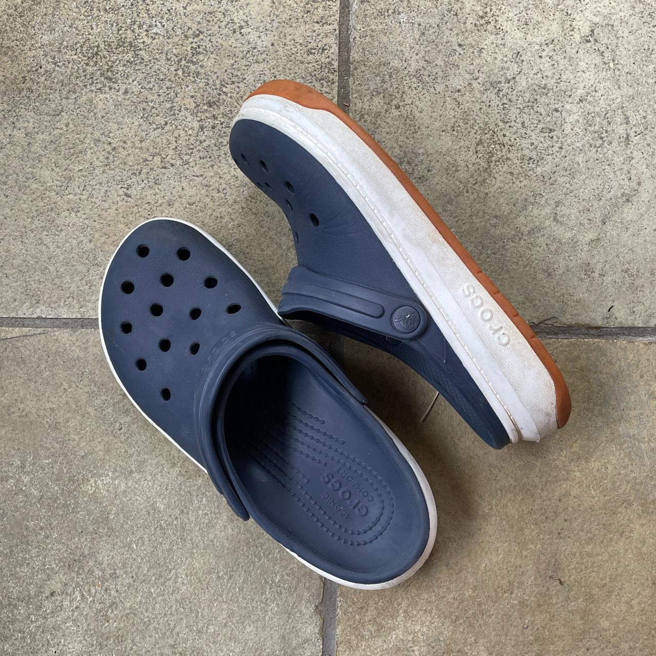 Crocs Crocband Full Force Clog Navy • Gum Sole