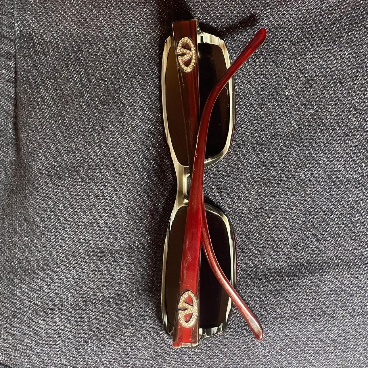 小物 y2k archive Vivienne Westwood sunglasses VIVIENNE WESTWOOD Vintage Sunglasses Oversize Wrap Mask Red