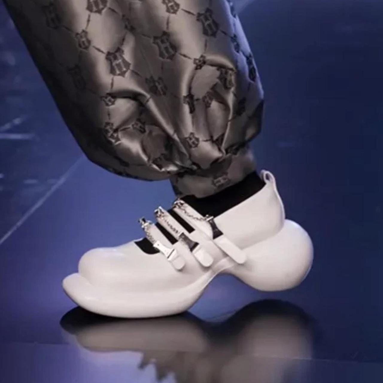 Sold Grape x peacebird platform shoes I lost the | Depop