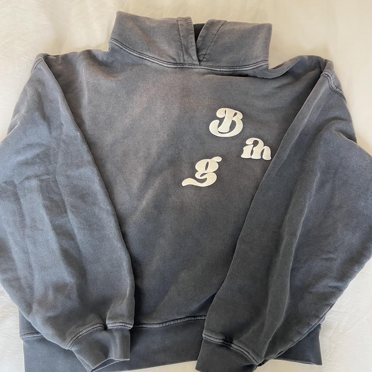 ANINE BING Women's Grey Sweatshirt Depop