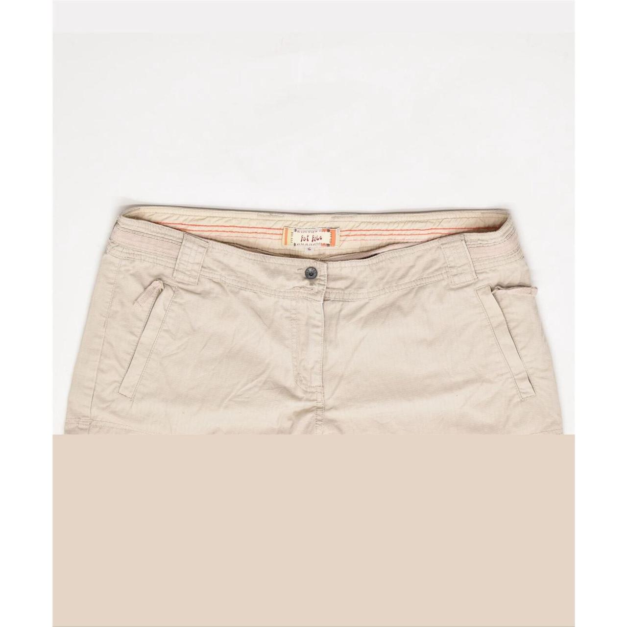 FAT FACE Womens Cargo Shorts UK 16 Large W36... Depop