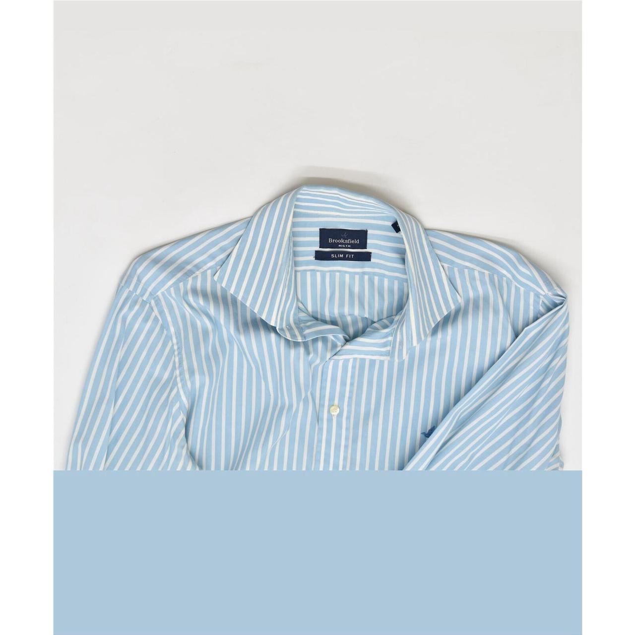 Brooksfield Men's Blue T-shirt (3)