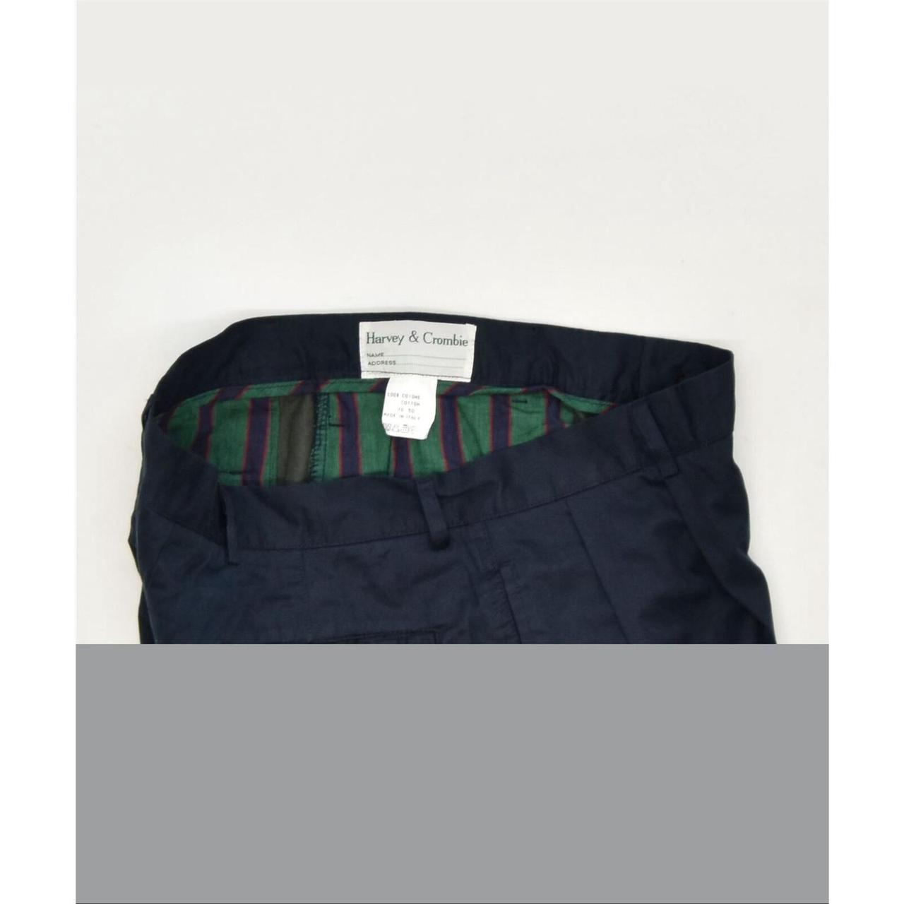 Chinon Men's Navy and Blue Trousers (3)