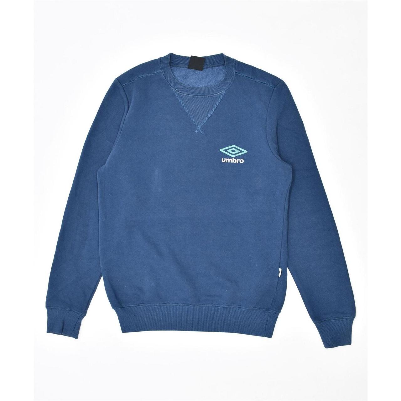 Umbro Men's Blue Jumper Depop