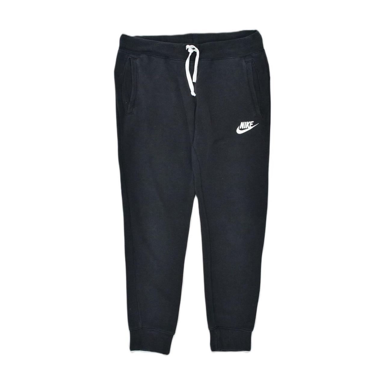 NIKE Mens Tracksuit Trousers Joggers Medium Black... Depop
